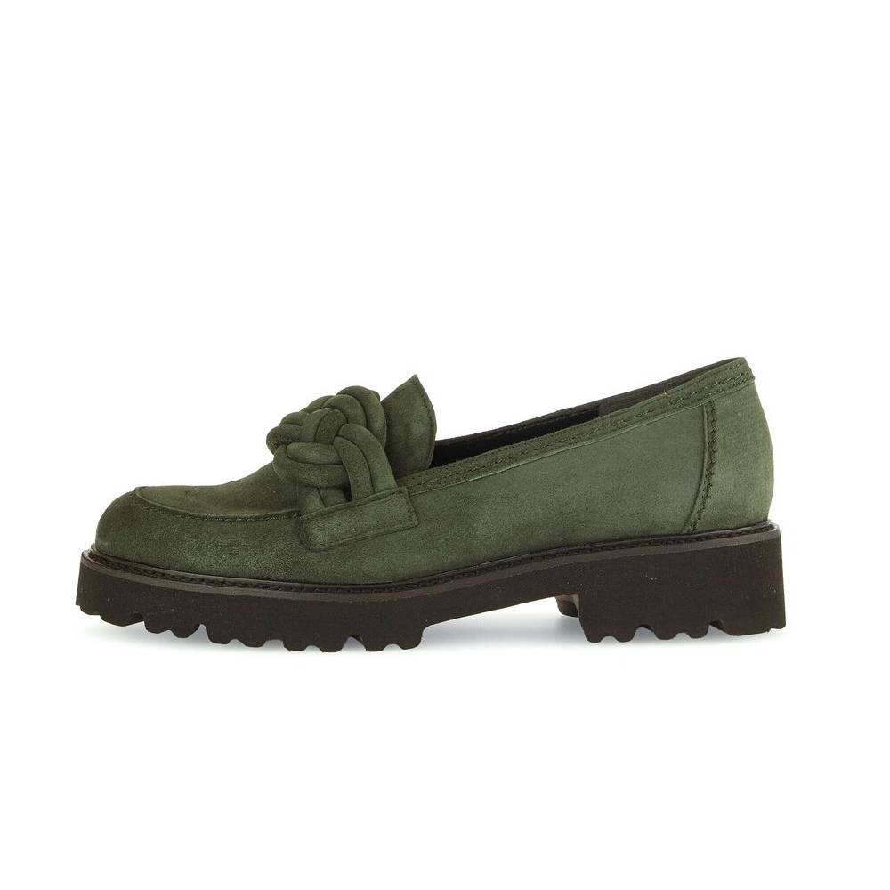 Pius Gabor Loafer grün