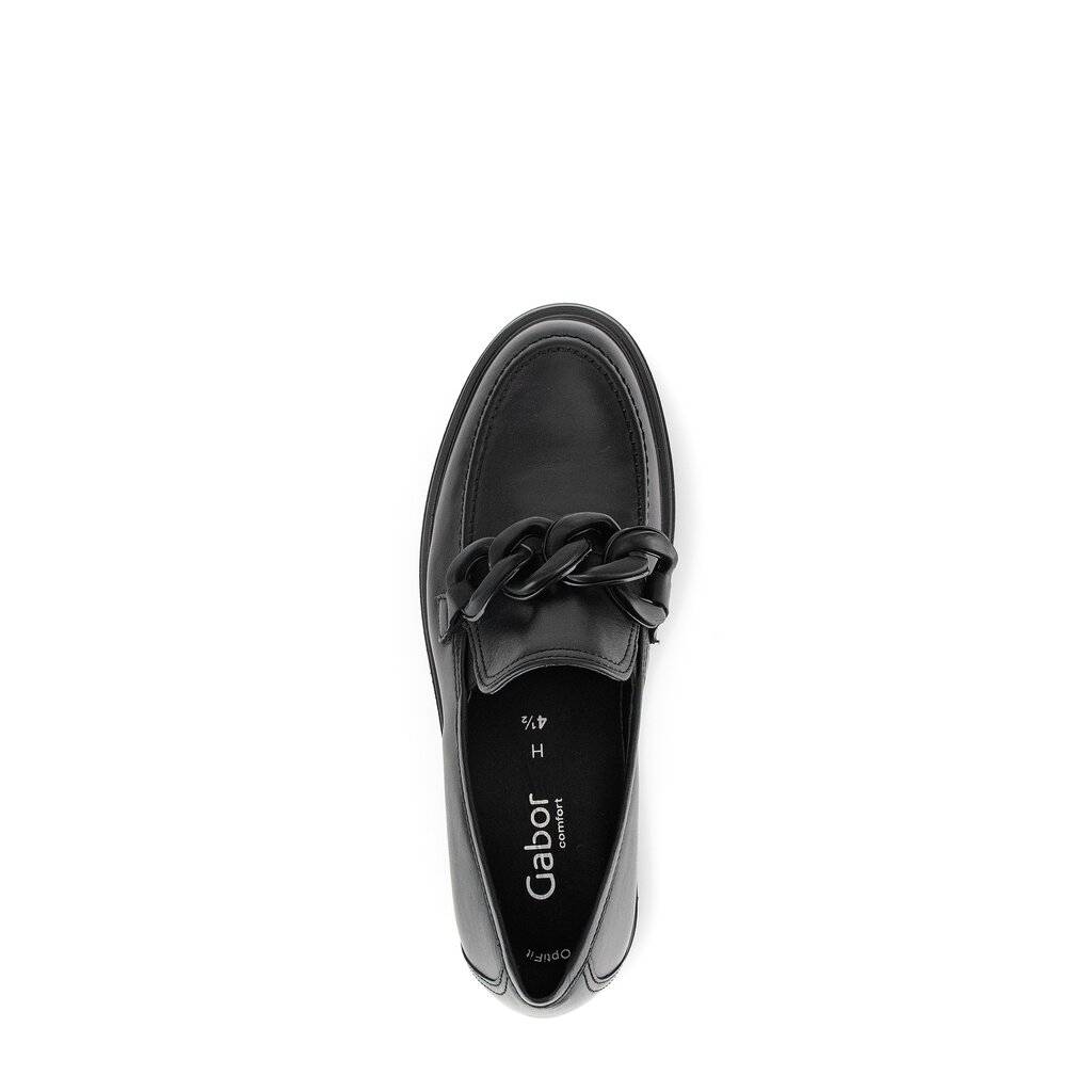 Pius Gabor Loafer Schwarz