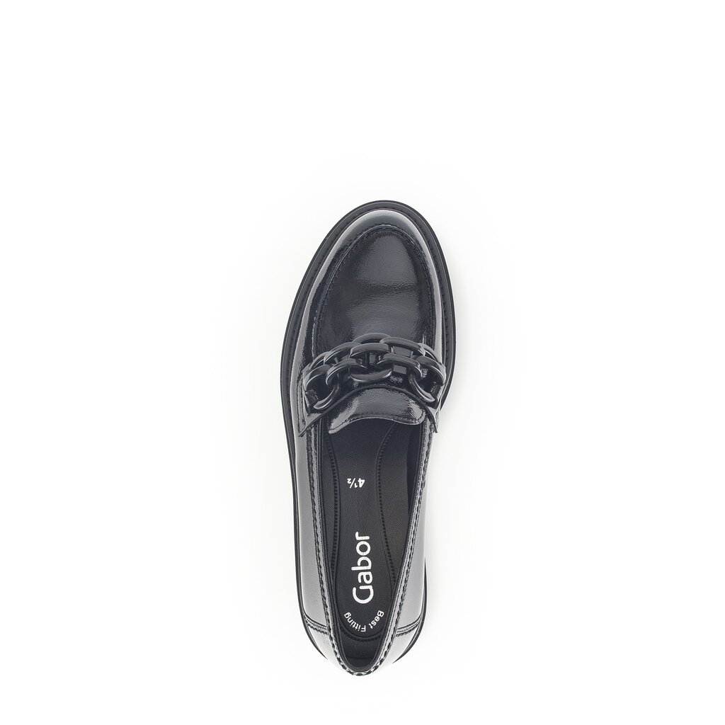 Pius Gabor Loafer Schwarz