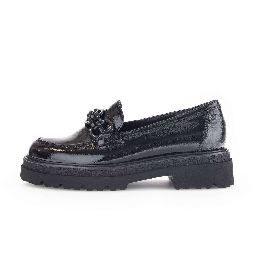 Pius Gabor Loafer schwarz