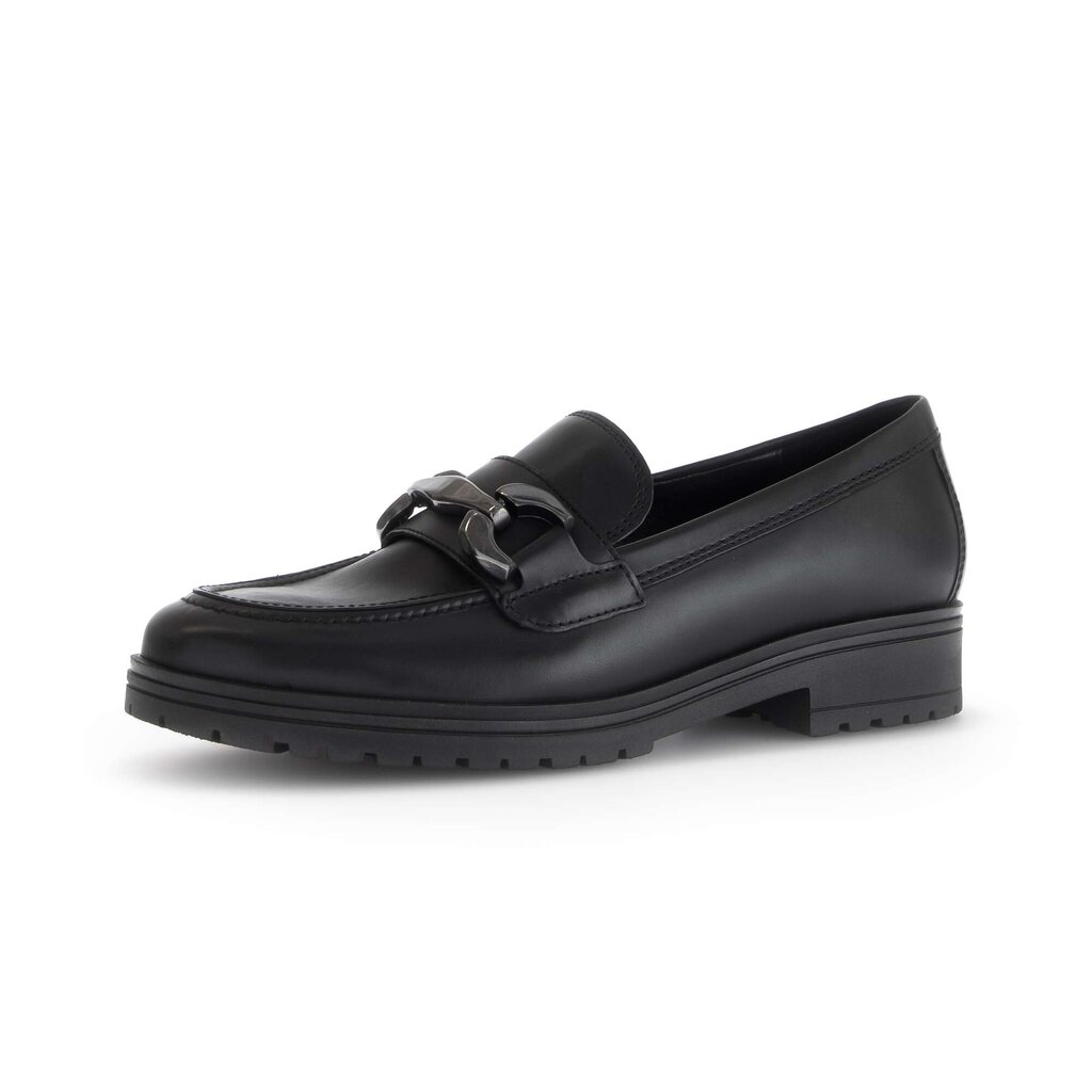 Pius Gabor Loafer Schwarz