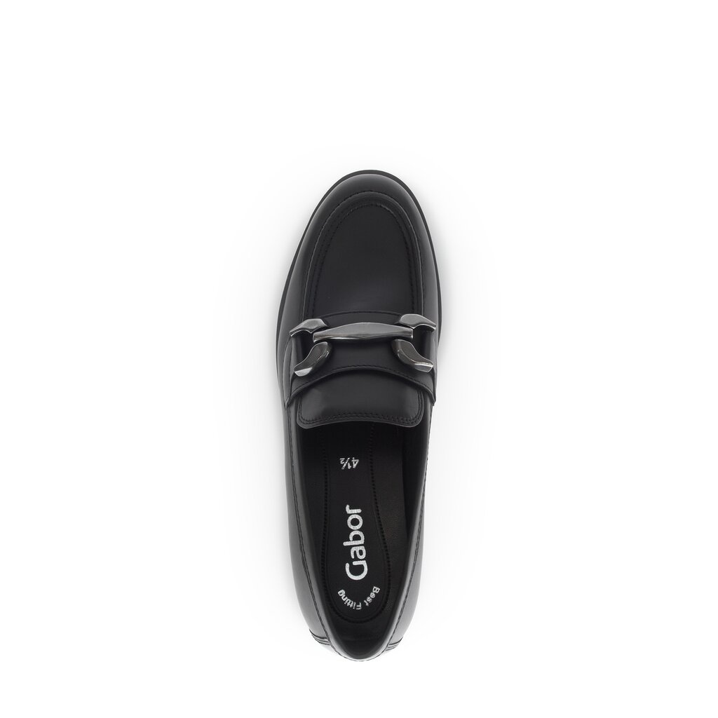 Pius Gabor Loafer Schwarz