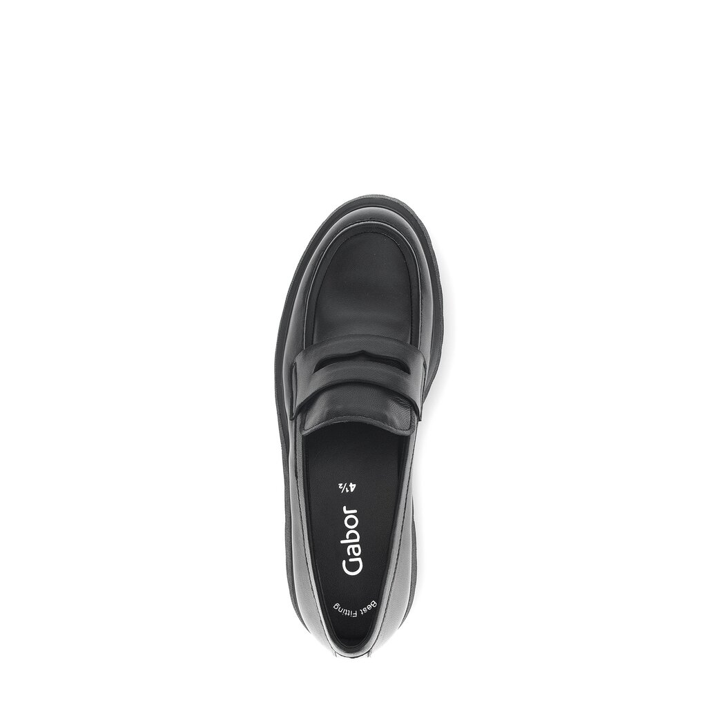 Pius Gabor Loafer Schwarz