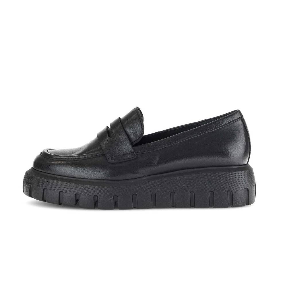 Pius Gabor Loafer schwarz