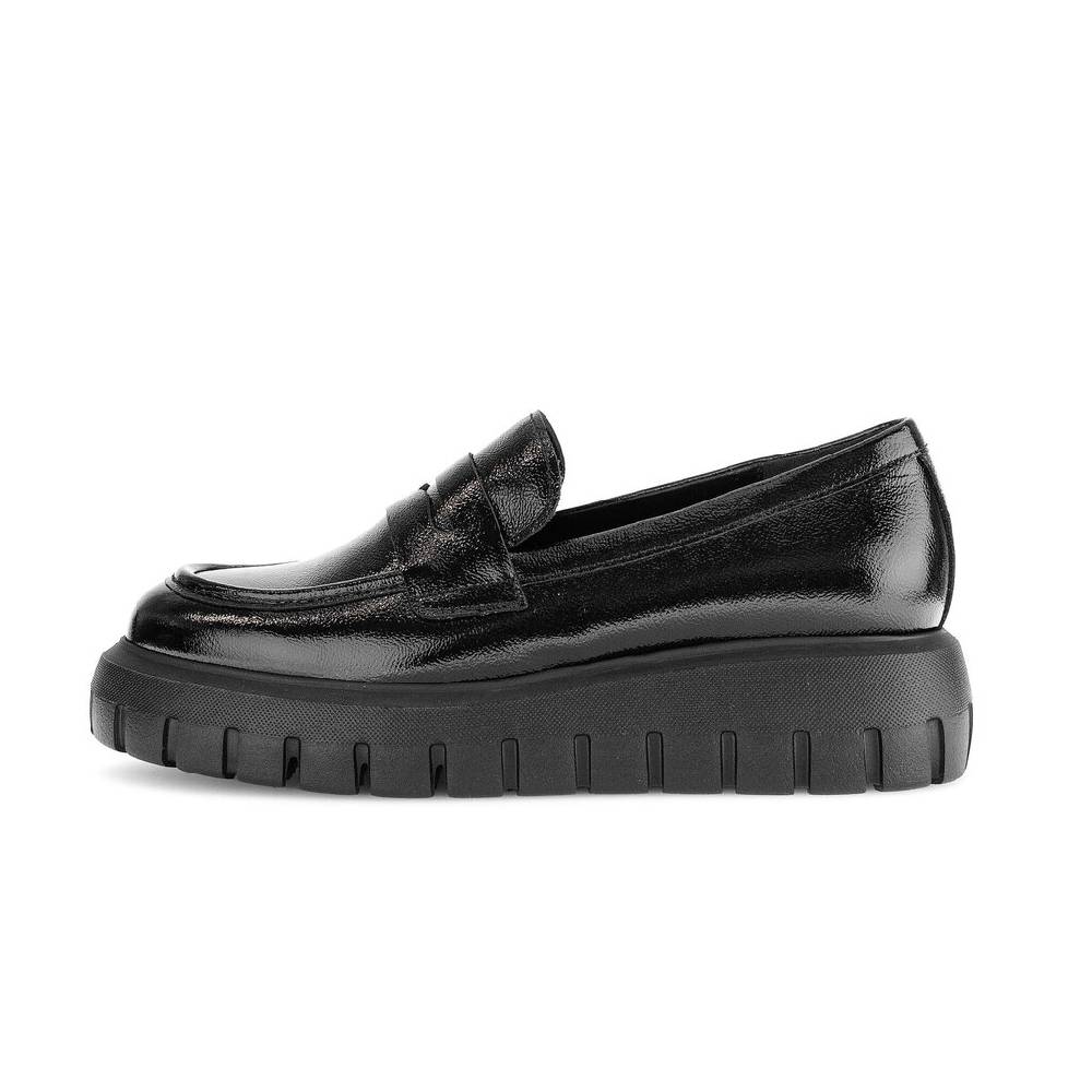 Pius Gabor Loafer schwarz