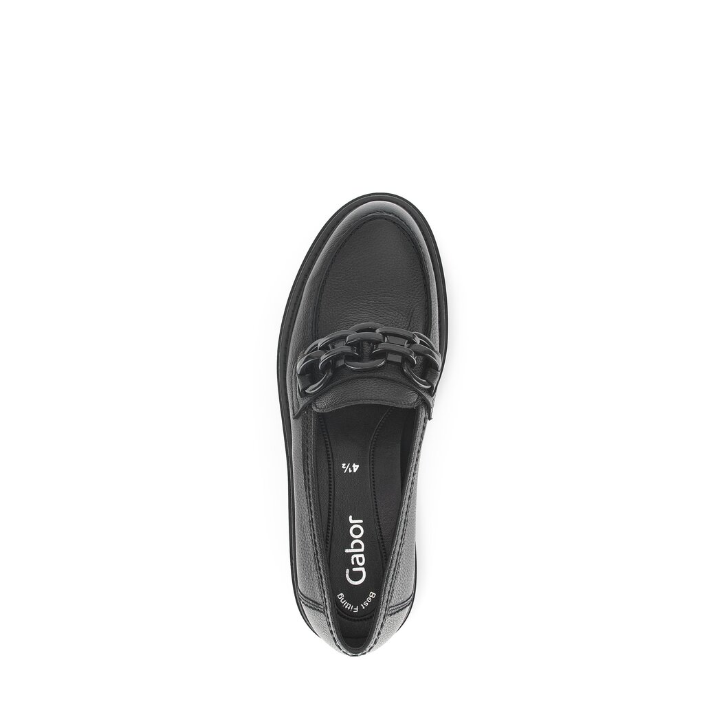 Pius Gabor Loafer Schwarz