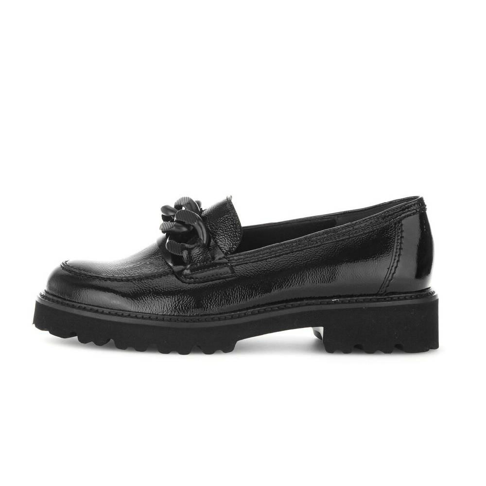 Pius Gabor Loafer schwarz