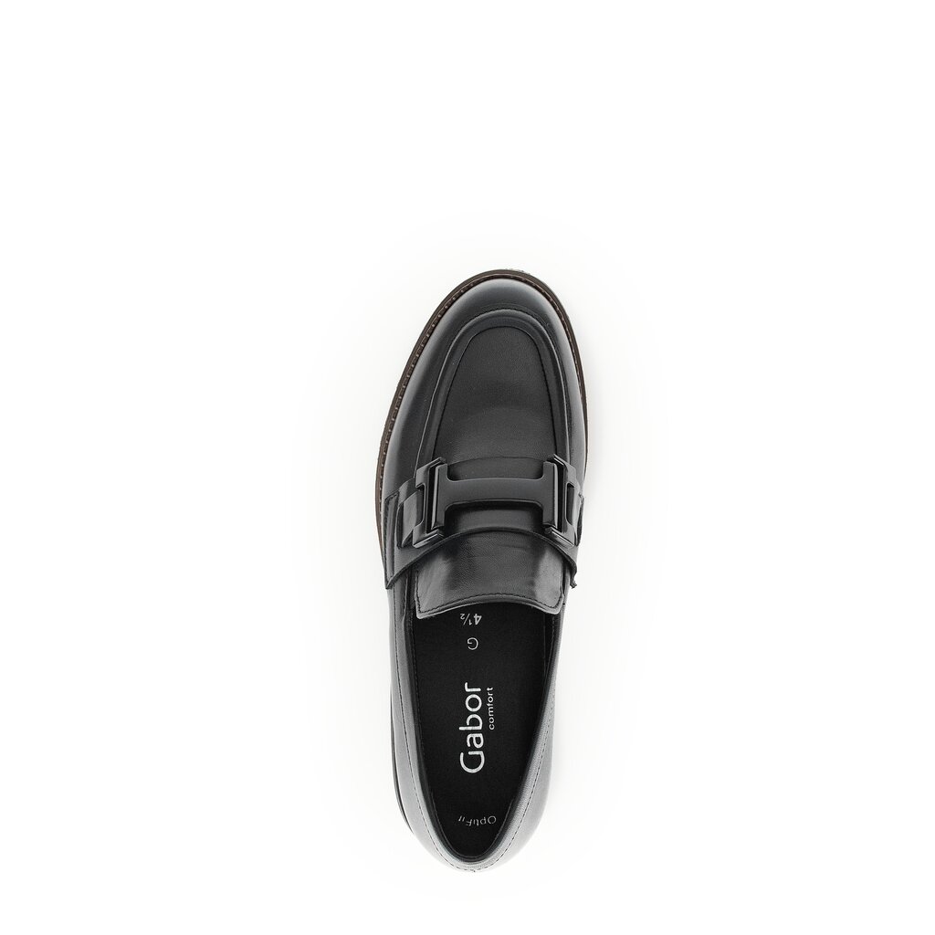 Pius Gabor Loafer Schwarz
