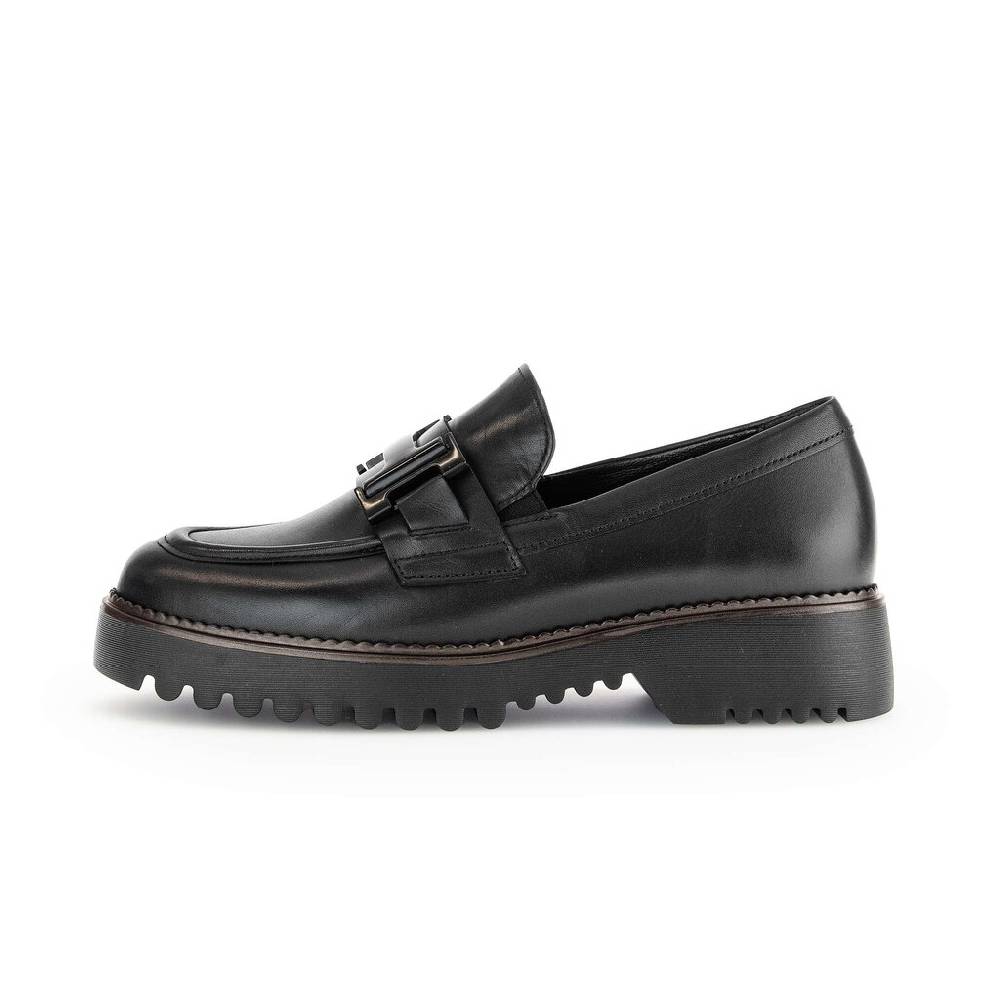 Pius Gabor Loafer schwarz