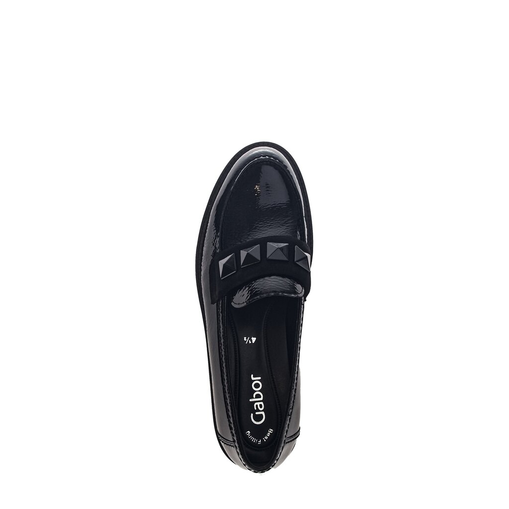 Pius Gabor Loafer Schwarz