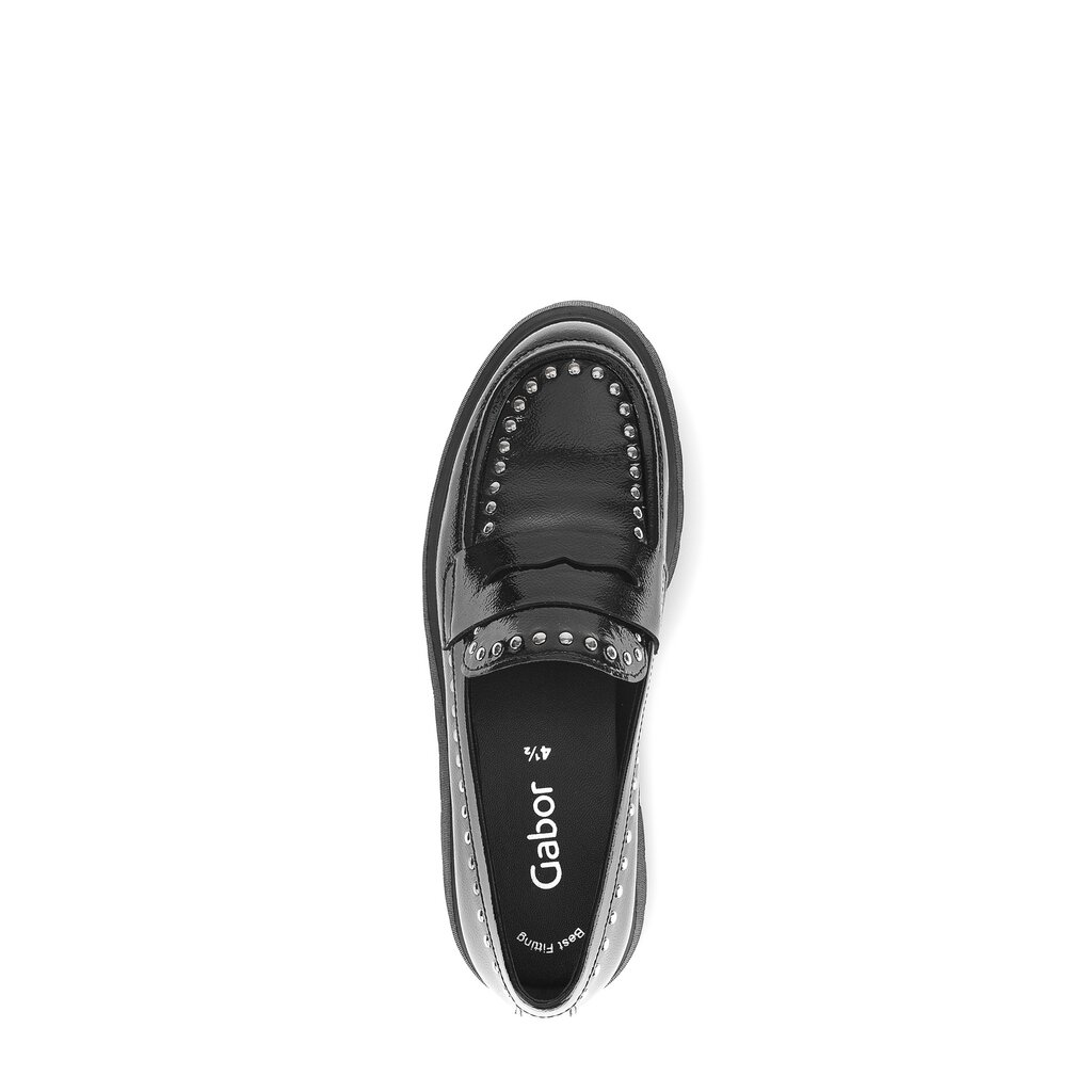 Pius Gabor Loafer Schwarz