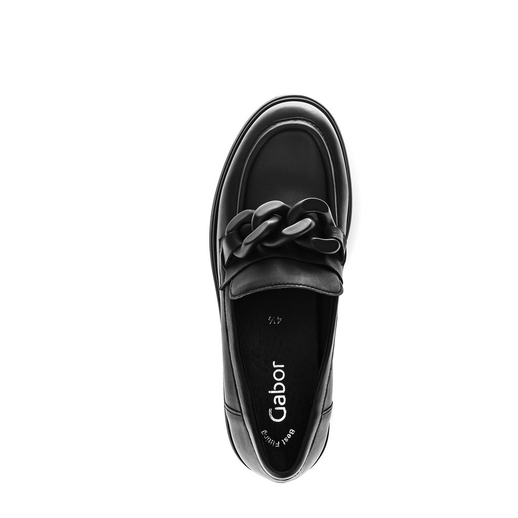 Pius Gabor Loafer Schwarz