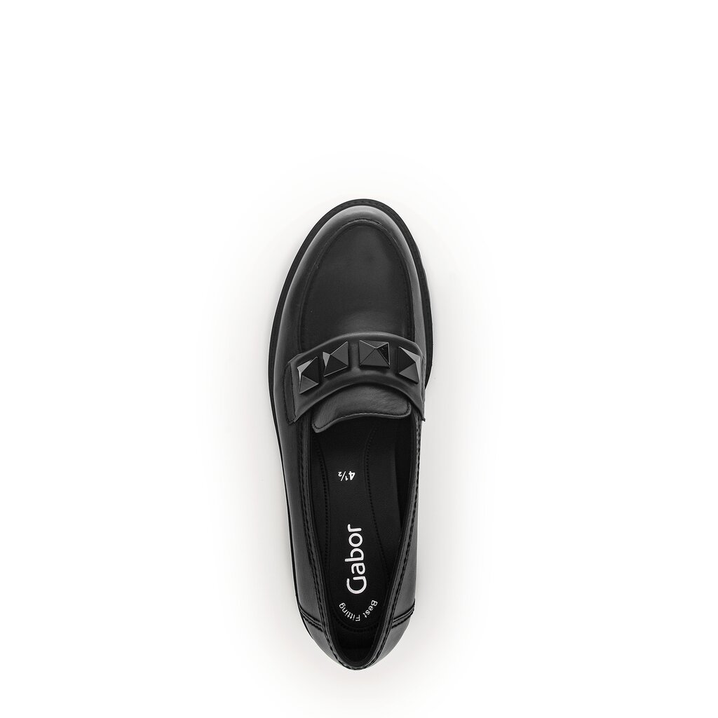 Pius Gabor Loafer Schwarz