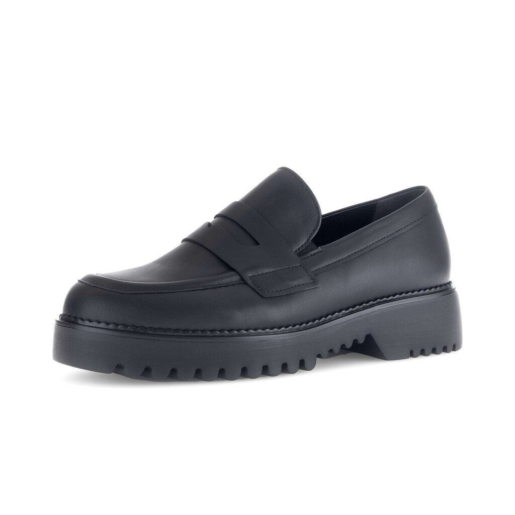 Pius Gabor Loafer Schwarz