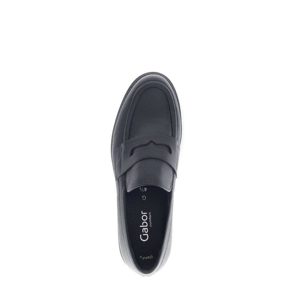 Pius Gabor Loafer Schwarz