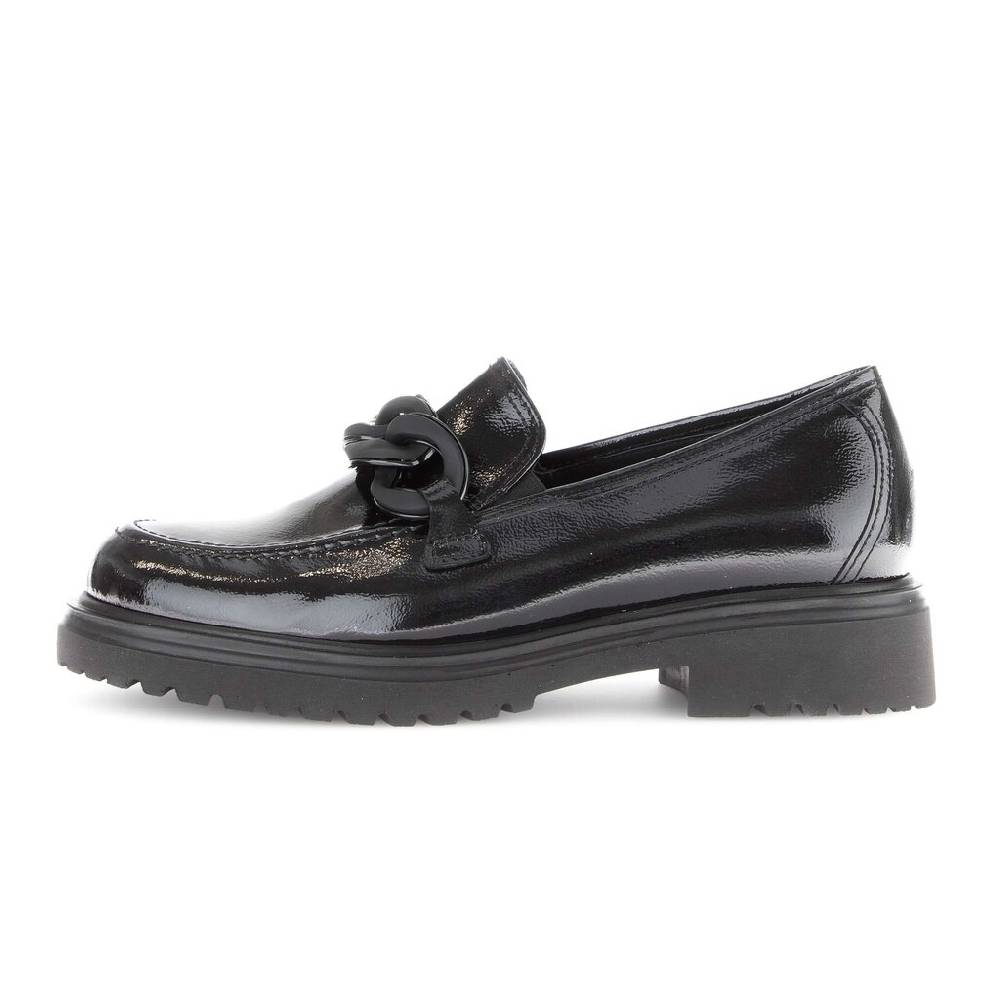 Pius Gabor Loafer schwarz