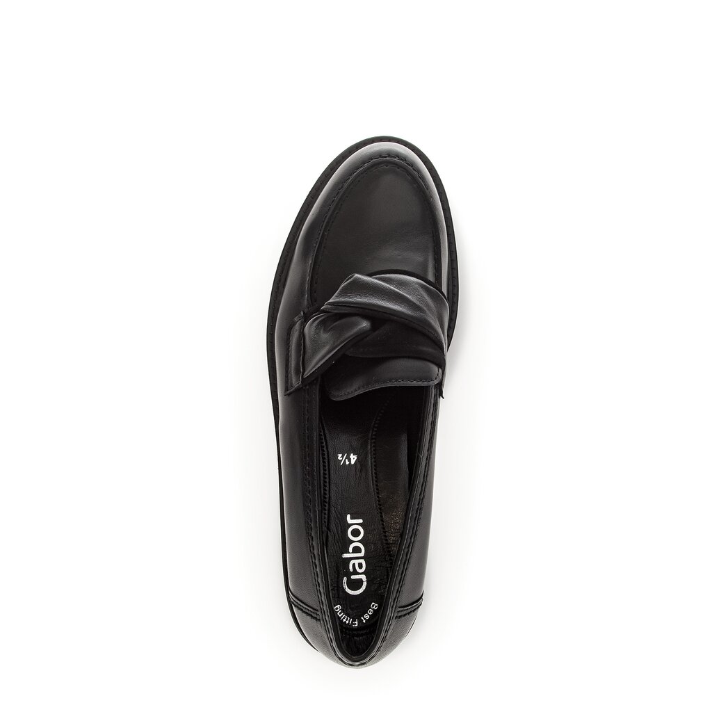 Pius Gabor Loafer Schwarz