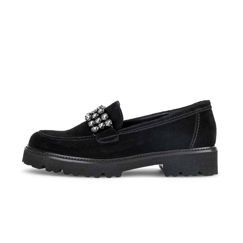 Pius Gabor Loafer schwarz