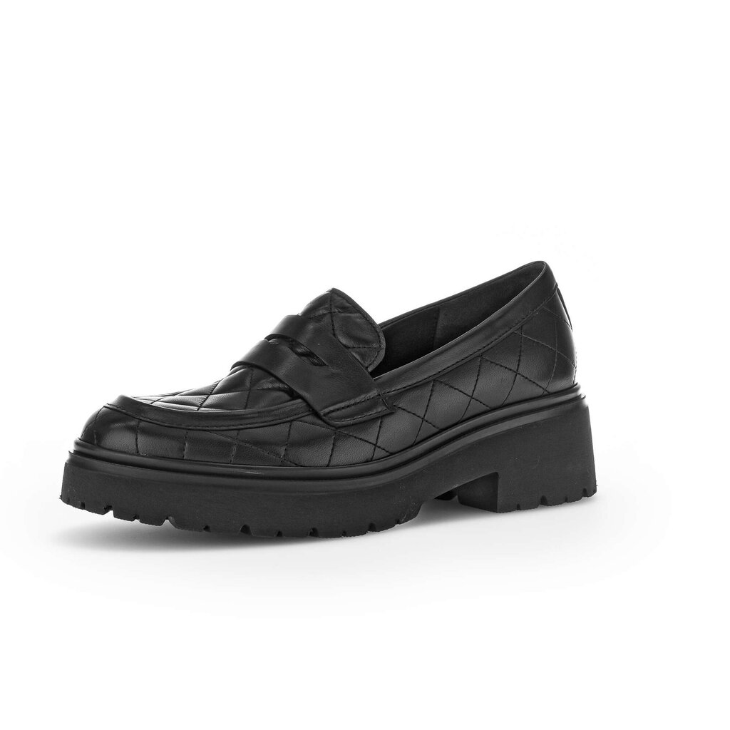 Pius Gabor Loafer Schwarz