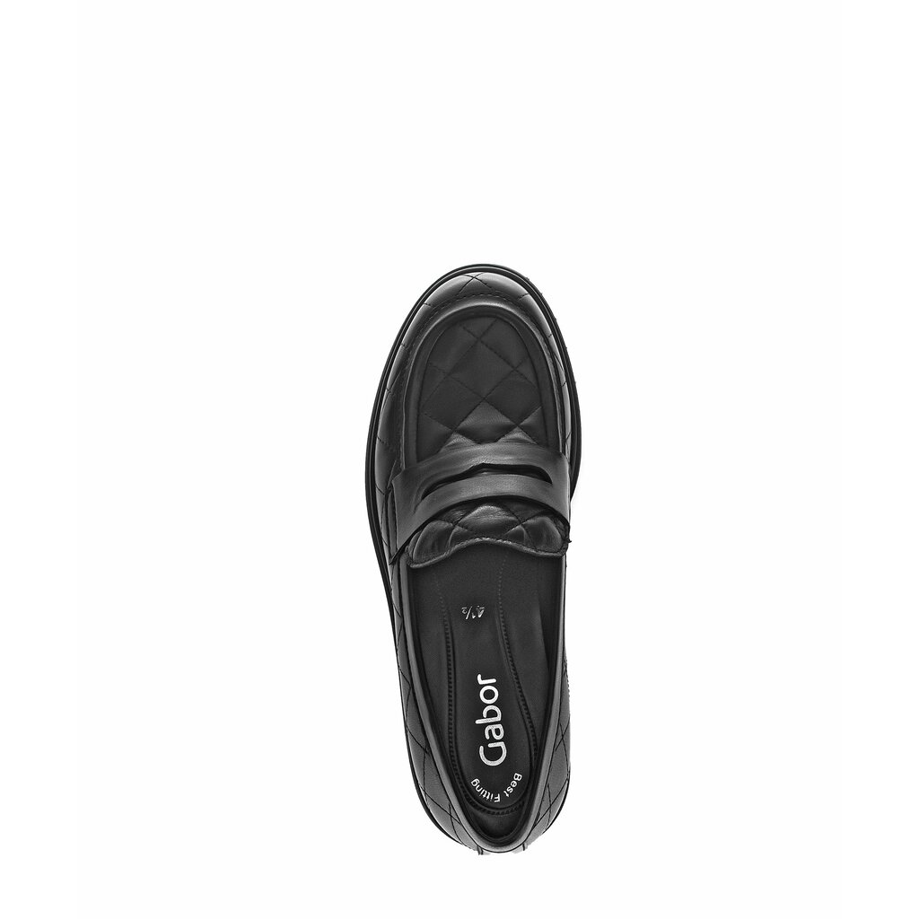Pius Gabor Loafer Schwarz