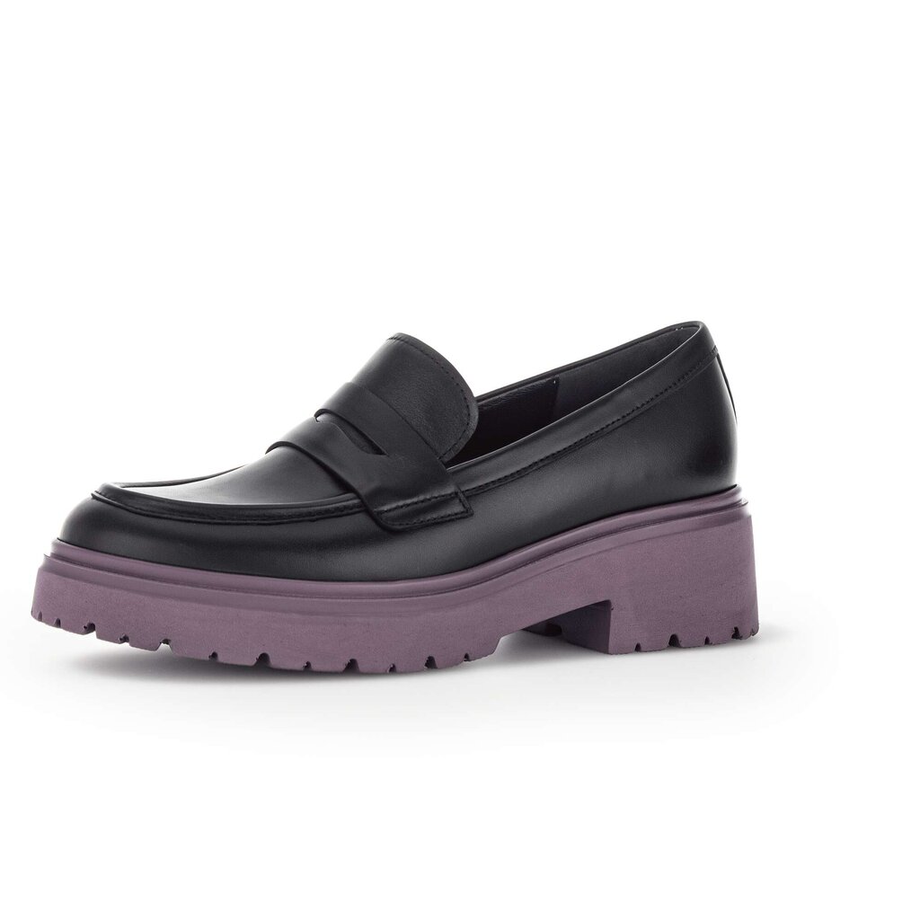 Pius Gabor Loafer Schwarz