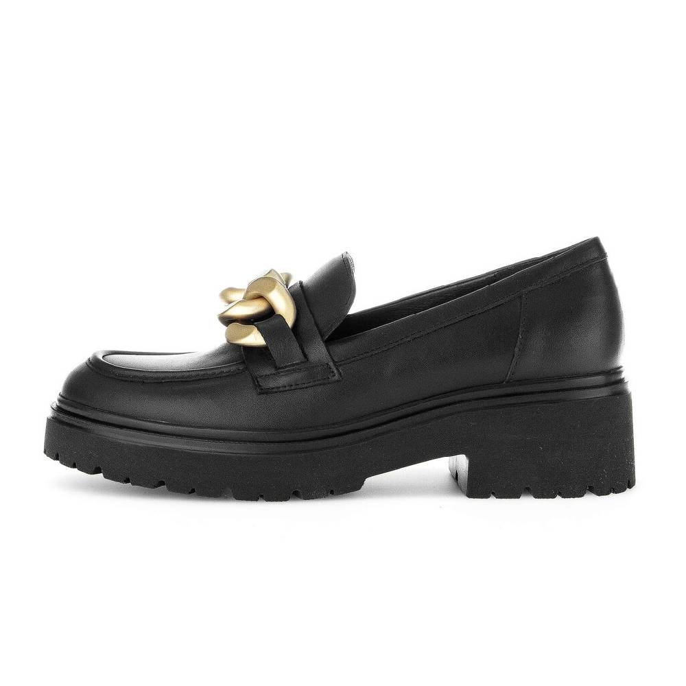 Pius Gabor Loafer schwarz