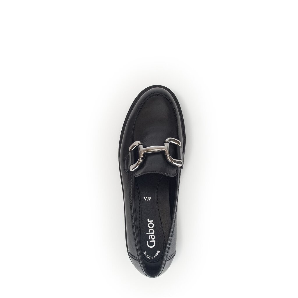 Pius Gabor Loafer Schwarz