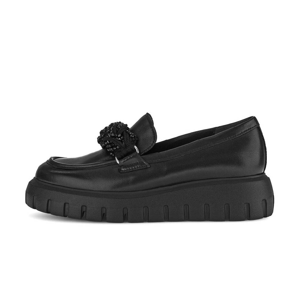 Pius Gabor Loafer schwarz
