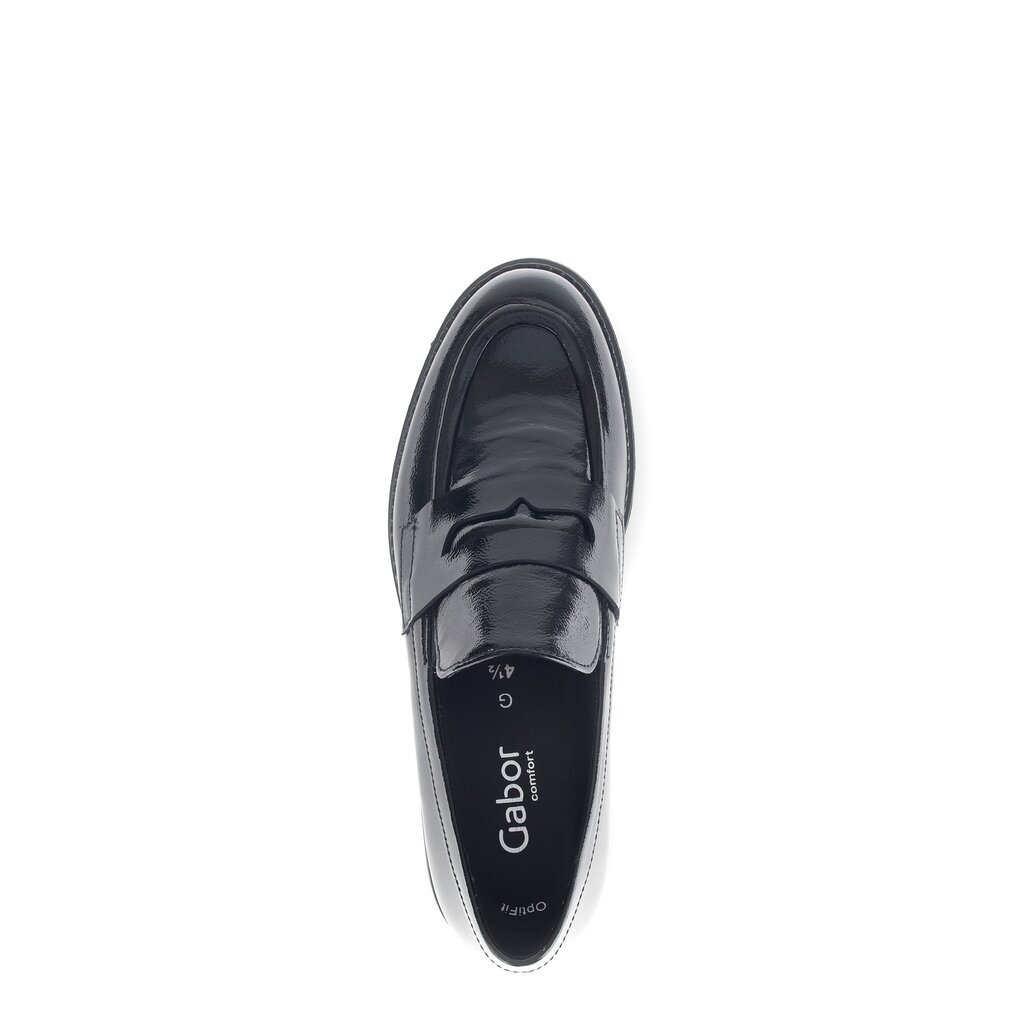Pius Gabor Loafer Schwarz