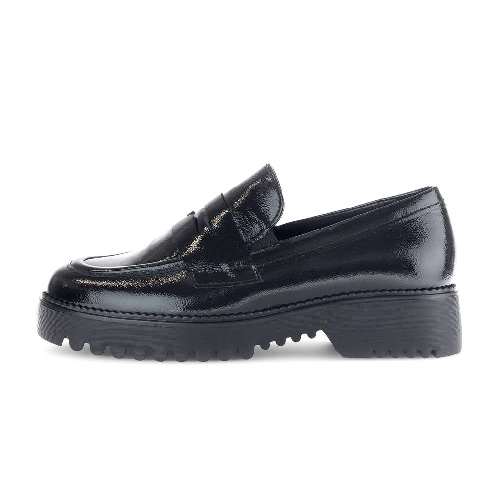 Pius Gabor Loafer schwarz