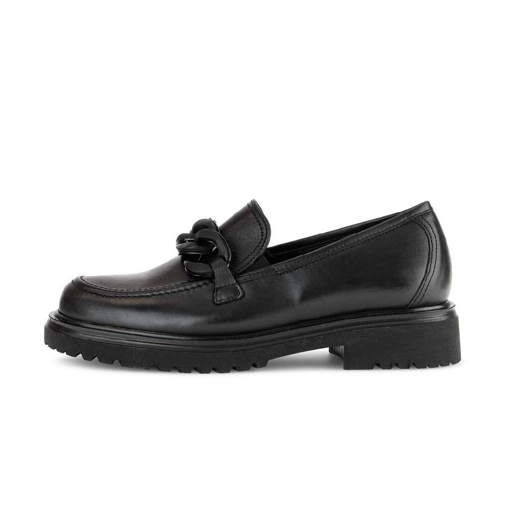 Pius Gabor Loafer schwarz
