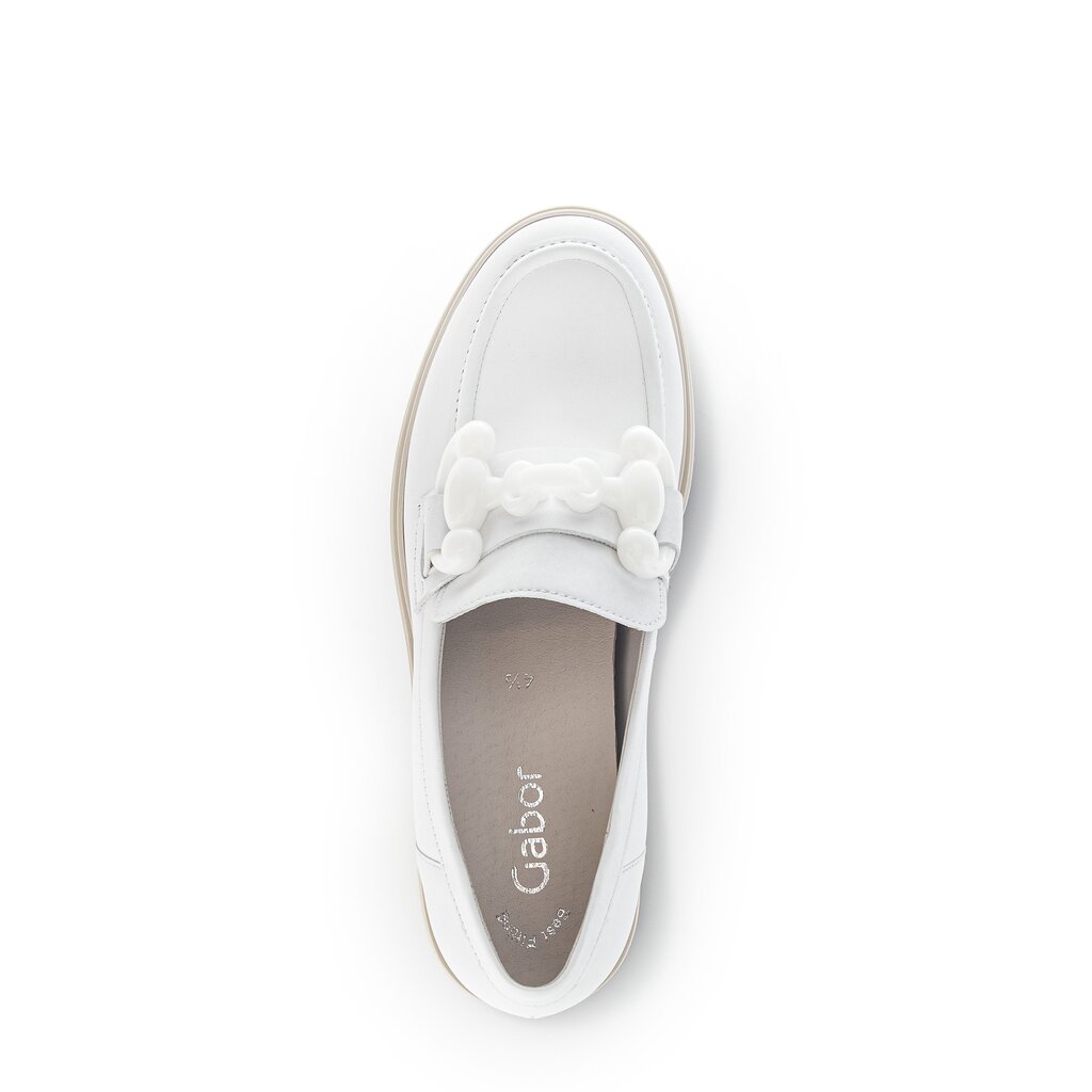 Pius Gabor Loafer Weiß