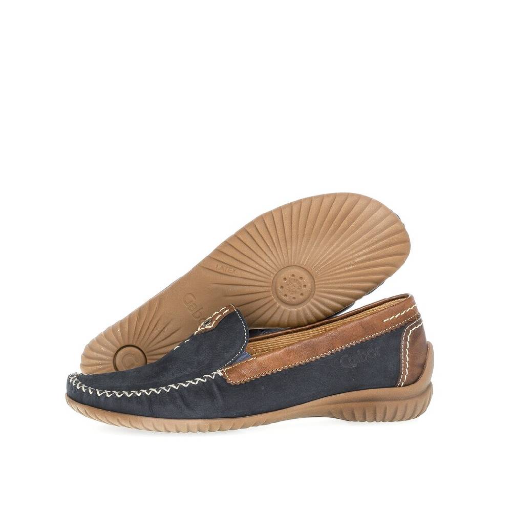 Pius Gabor Mokassin Blau