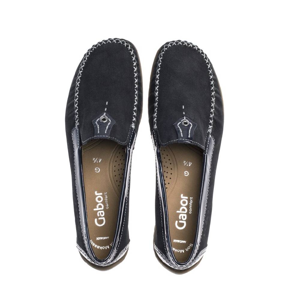 Pius Gabor Mokassin Blau