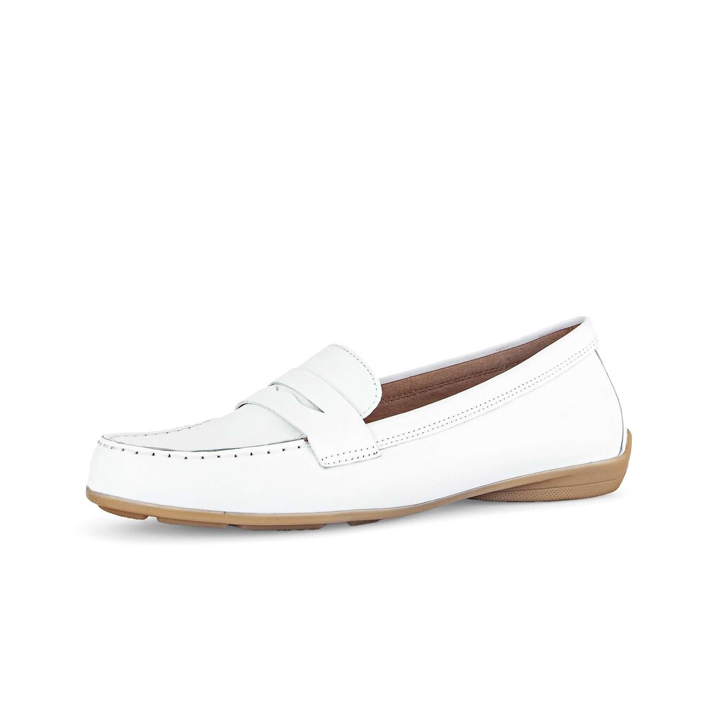 Pius Gabor Mokassin Weiß