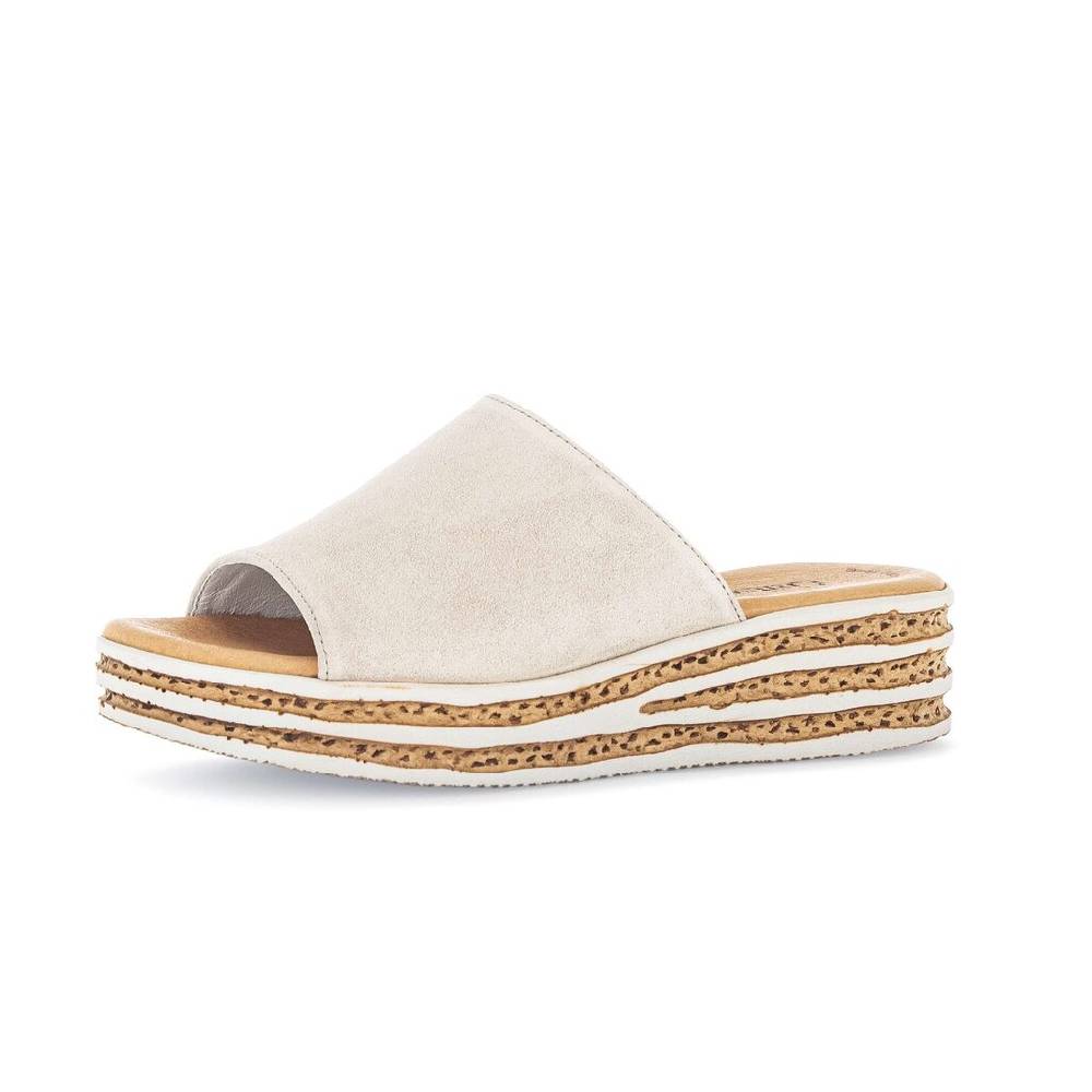 Pius Gabor Pantolette Beige