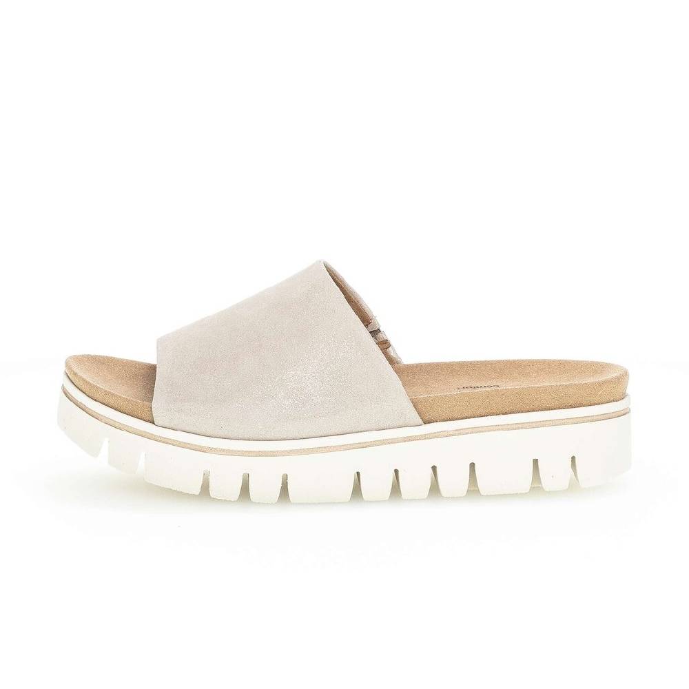 Pius Gabor Pantolette beige