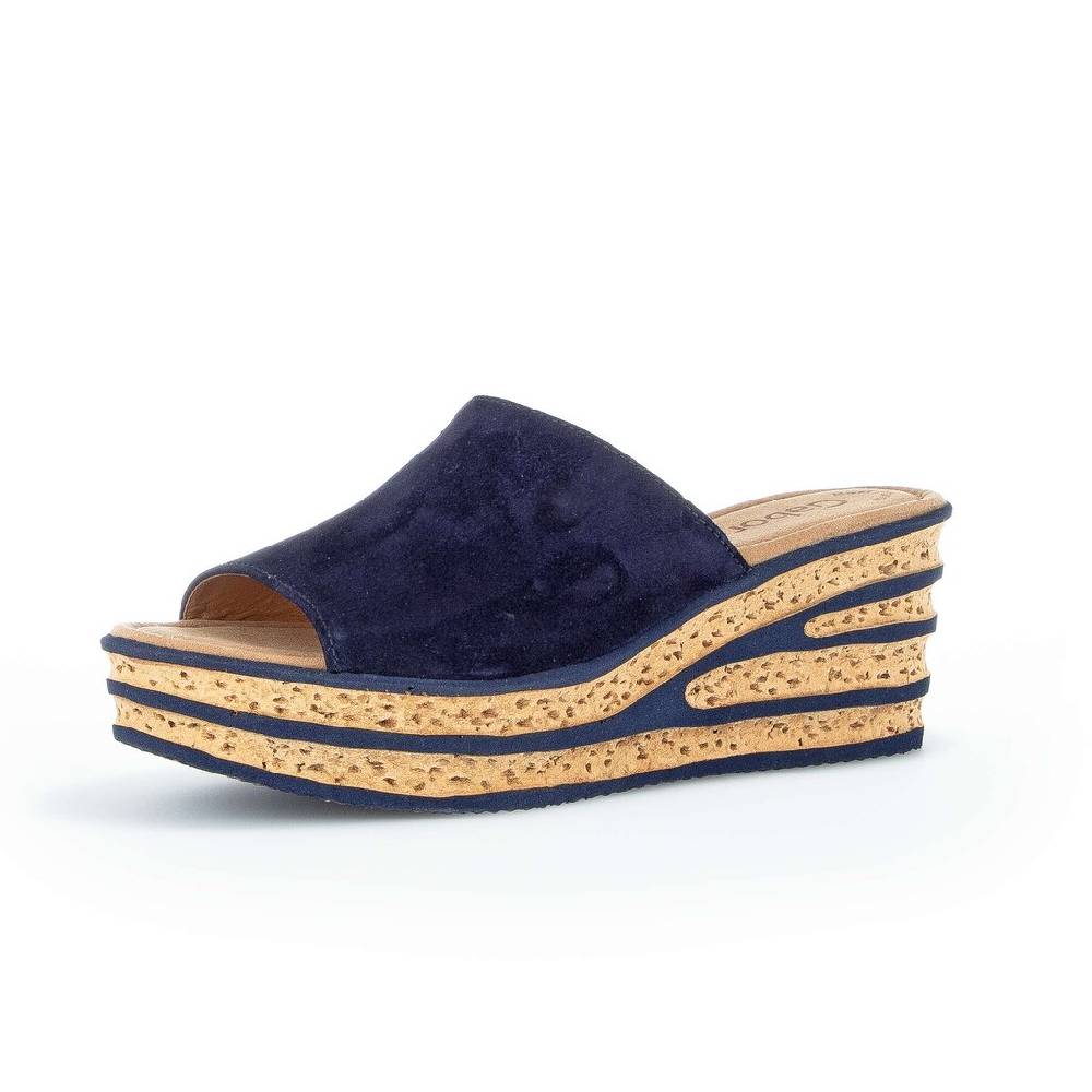 Pius Gabor Pantolette Blau