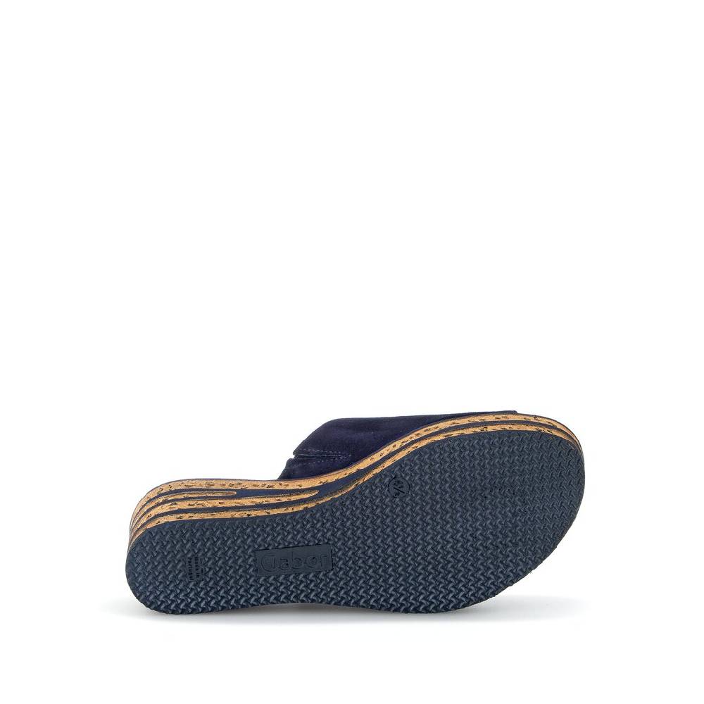 Pius Gabor Pantolette Blau