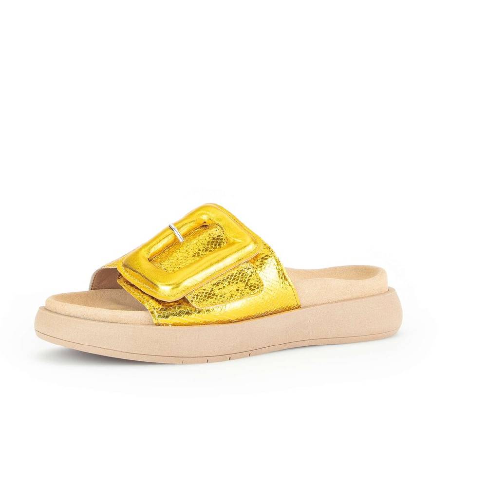Pius Gabor Pantolette Gelb