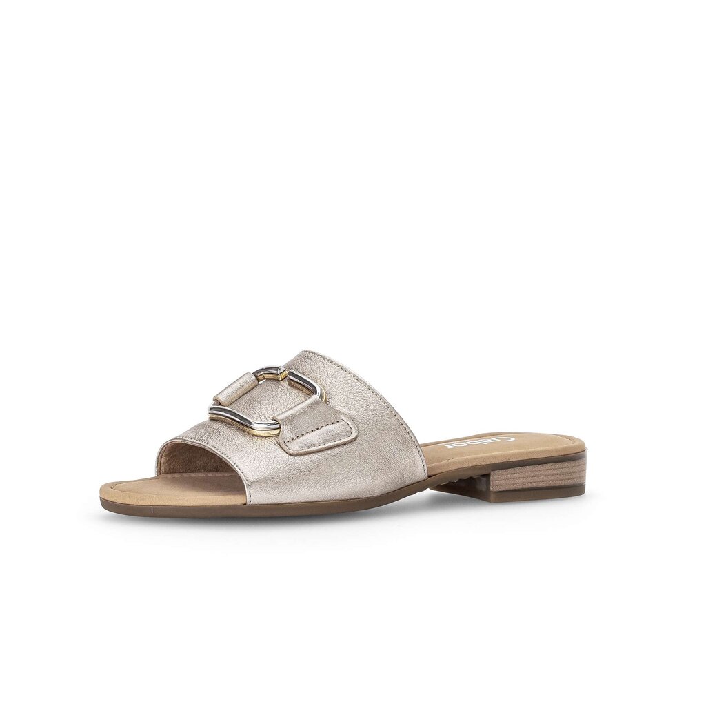 Pius Gabor Pantolette Gold