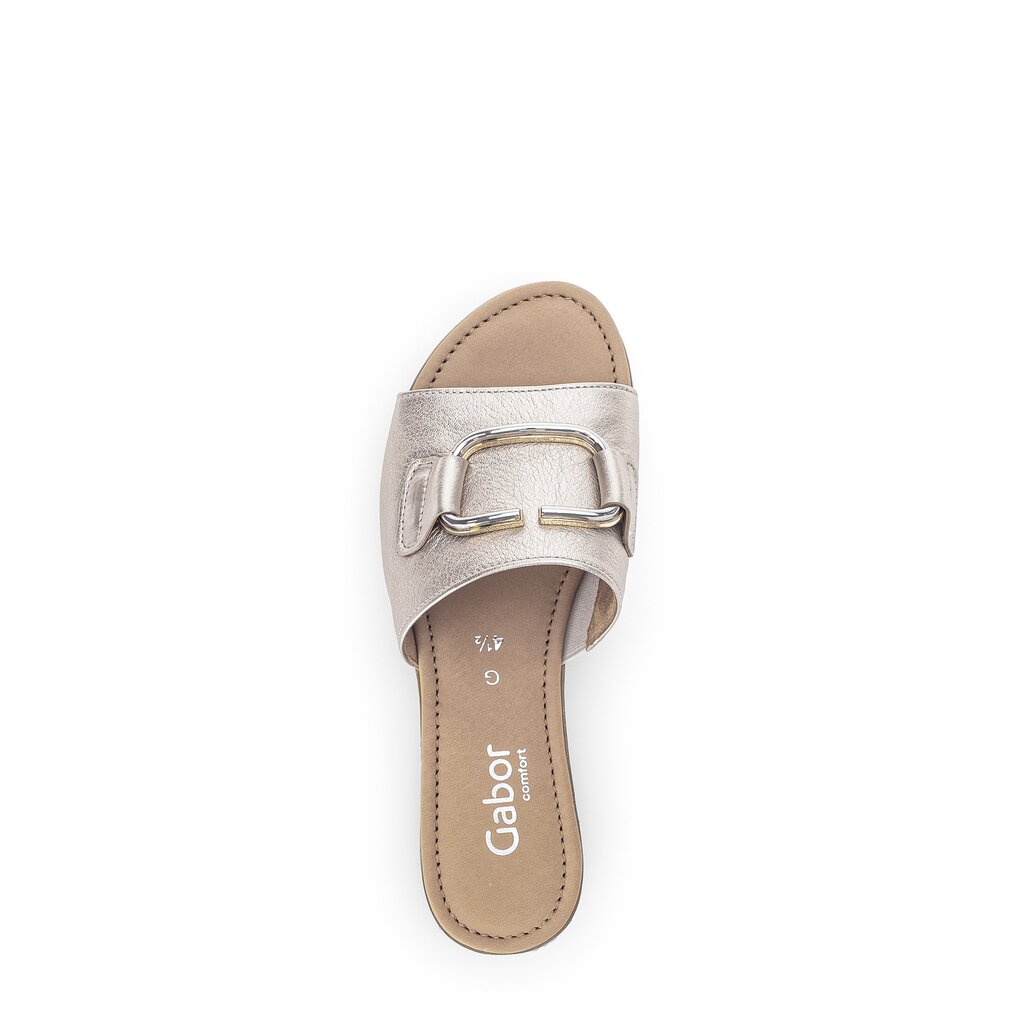 Pius Gabor Pantolette Gold