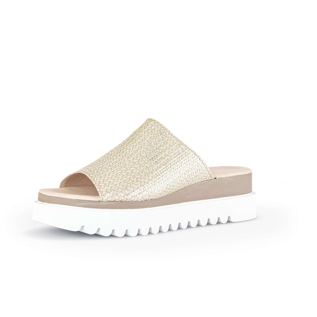 Pius Gabor Pantolette Gold