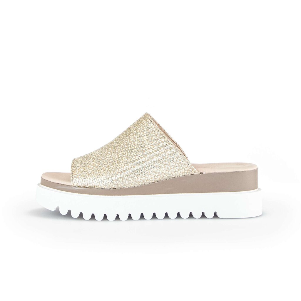 Pius Gabor Pantolette gold