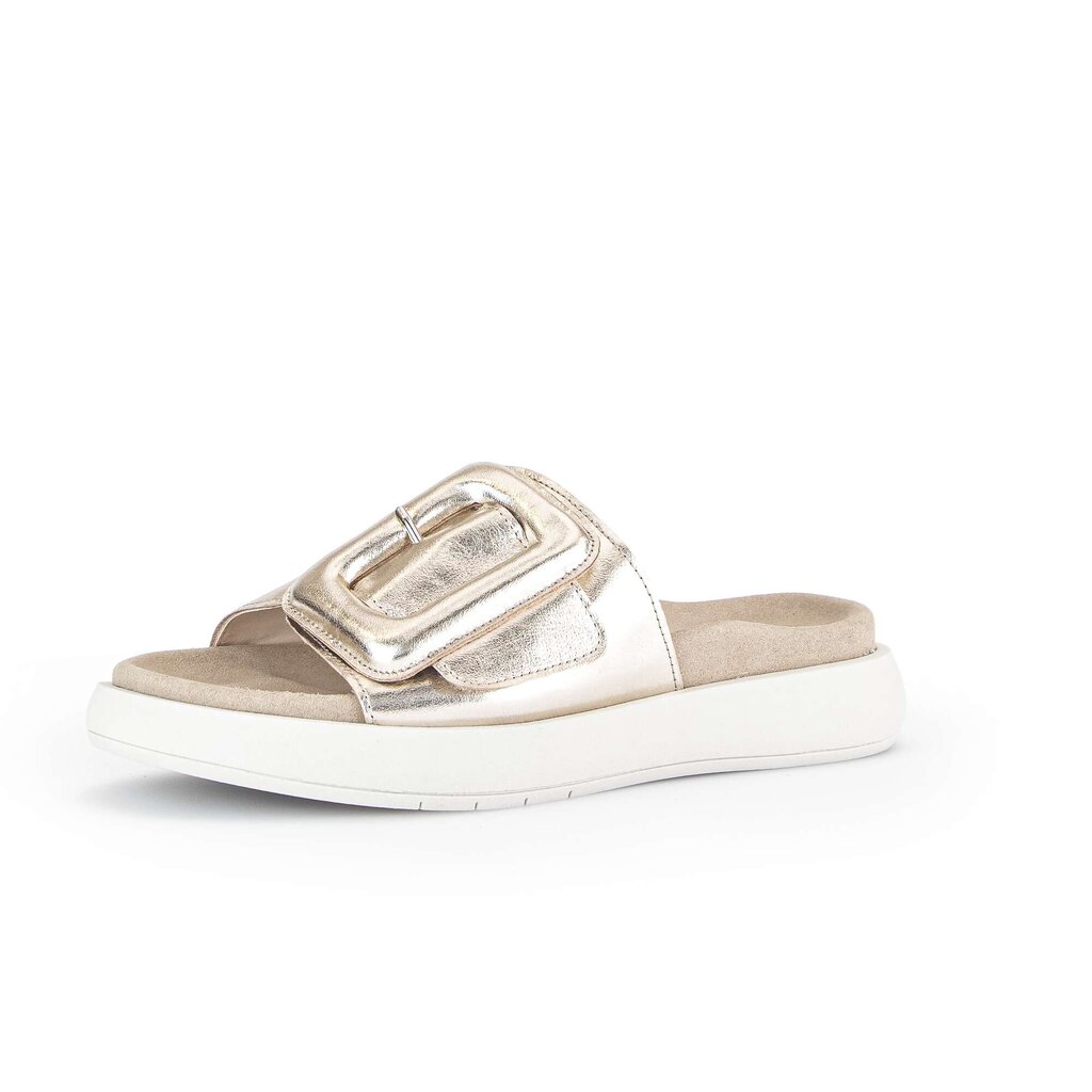 Pius Gabor Pantolette Gold