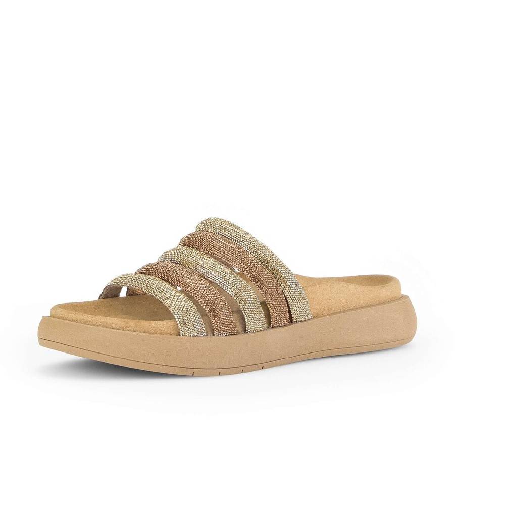 Pius Gabor Pantolette Gold