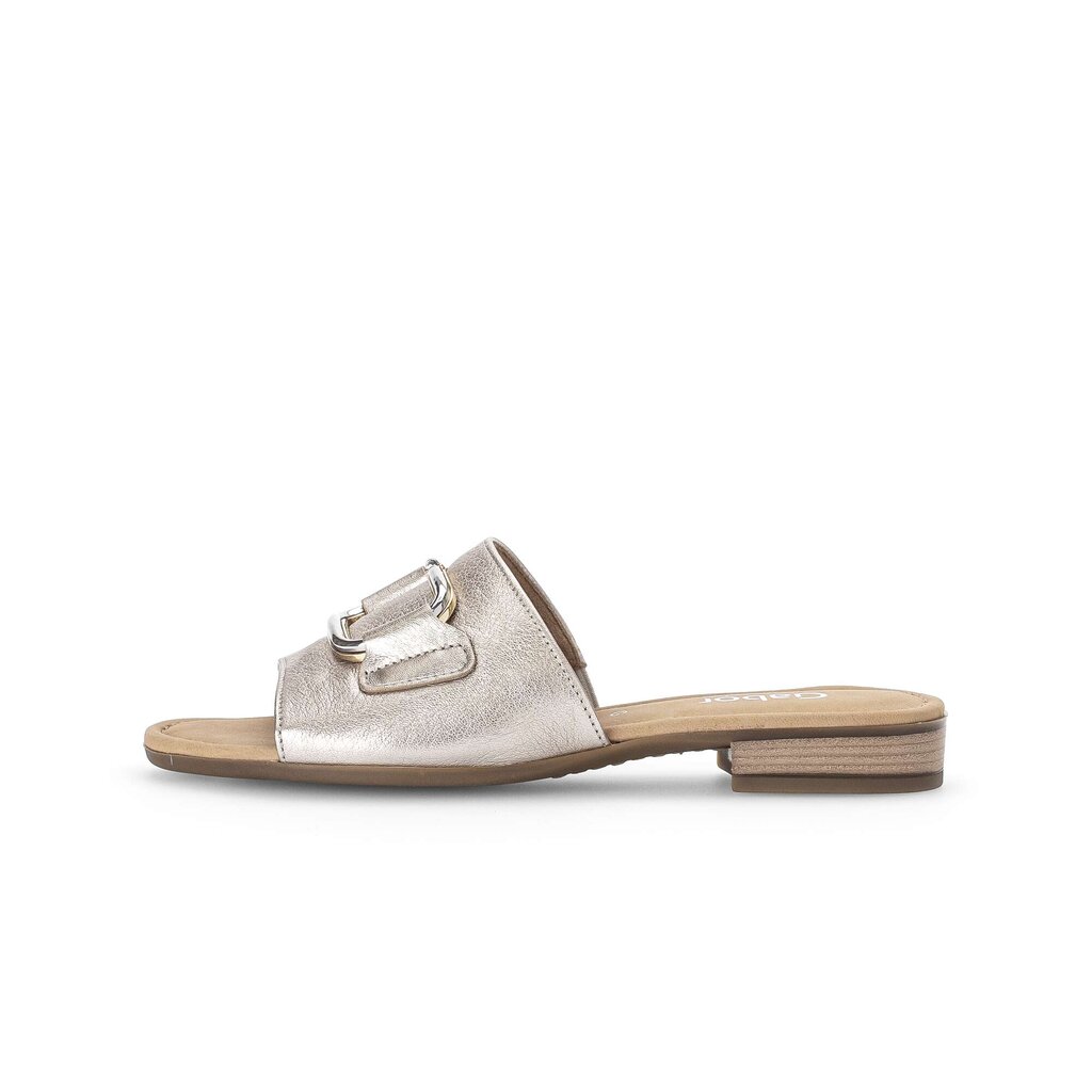 Pius Gabor Pantolette gold