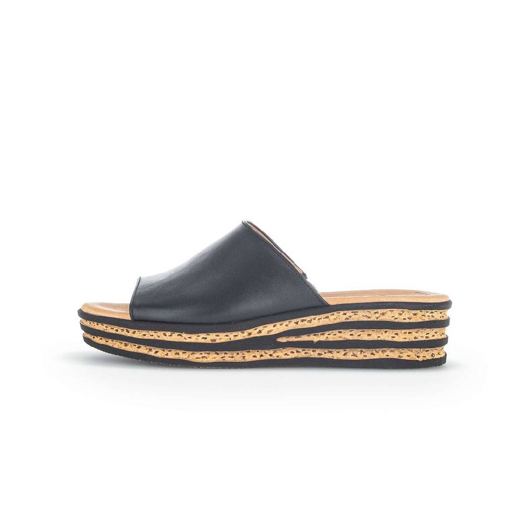 Pius Gabor Pantolette schwarz