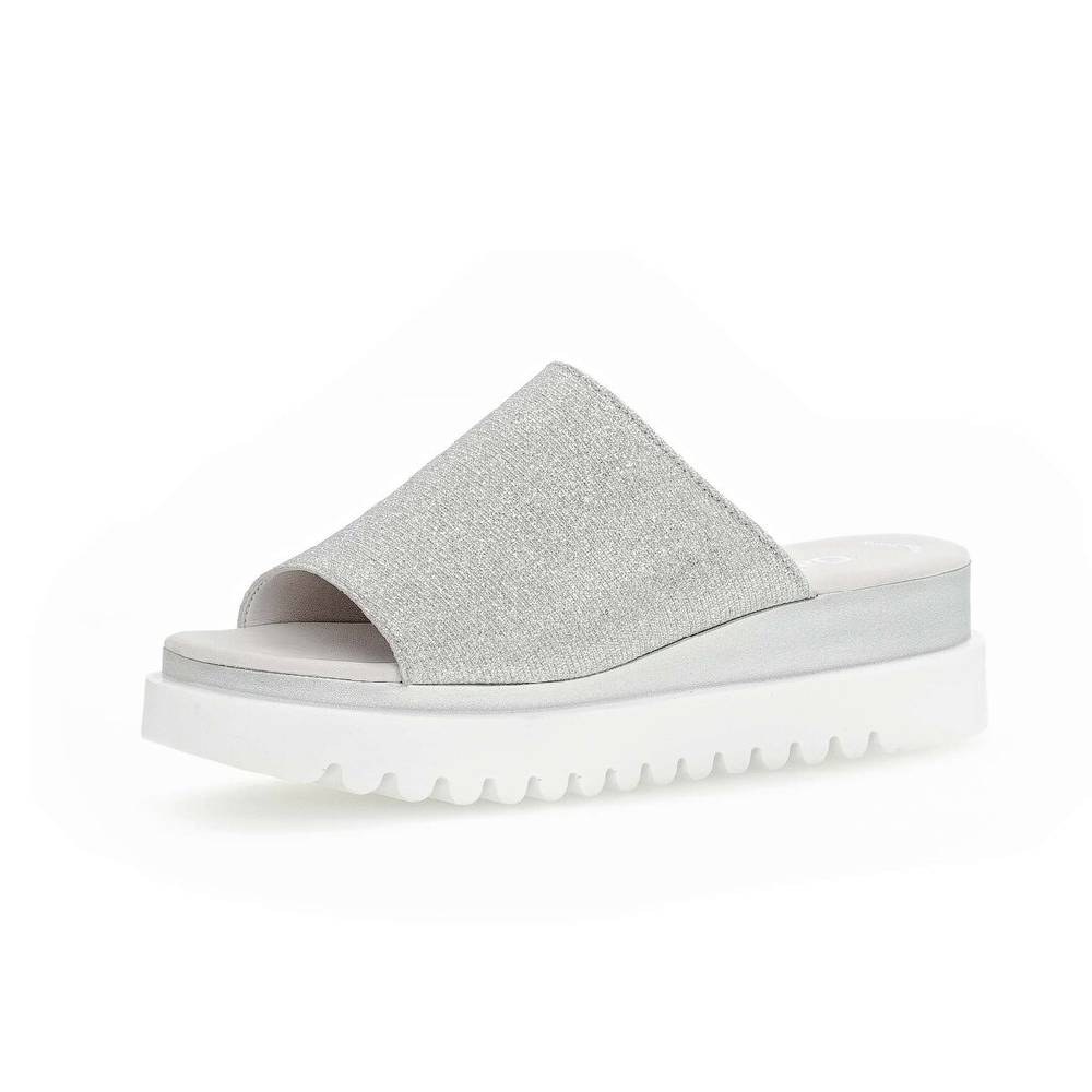 Pius Gabor Pantolette Silber