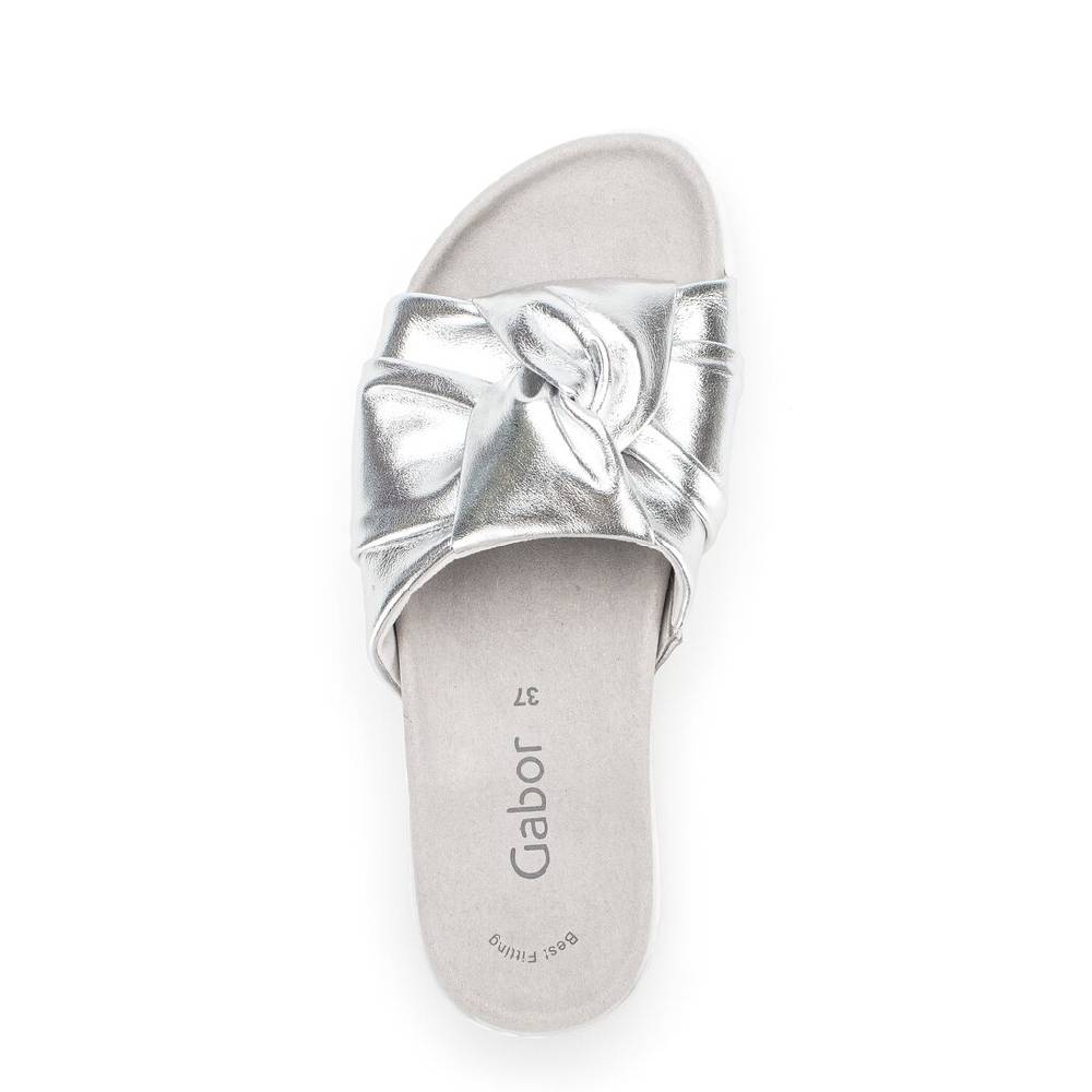 Pius Gabor Pantolette Silber